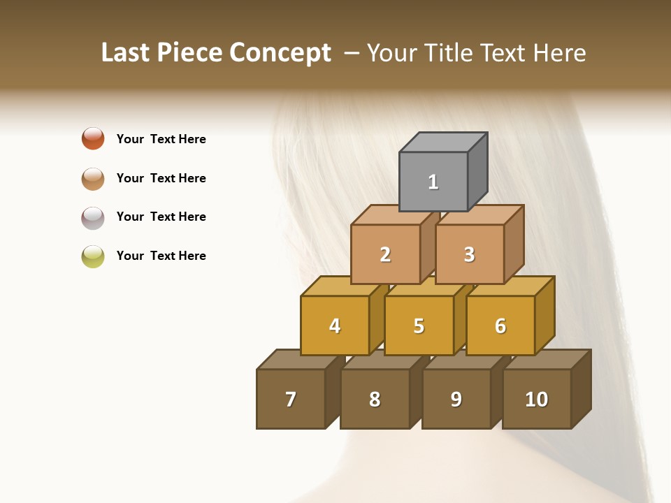 Blowing Color Eye PowerPoint Template