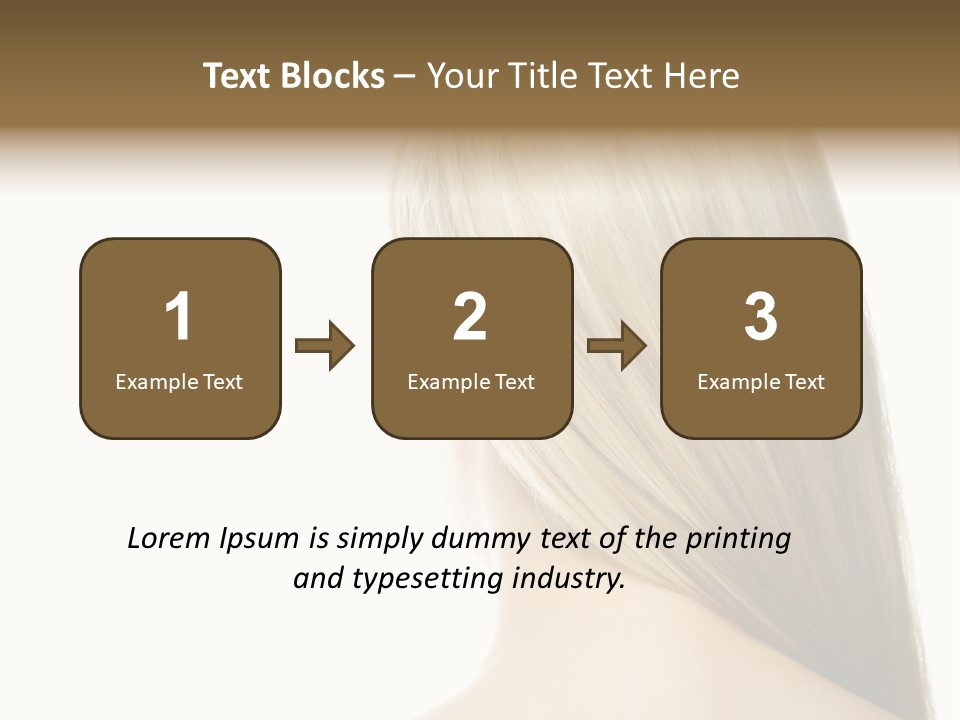 Blowing Color Eye PowerPoint Template