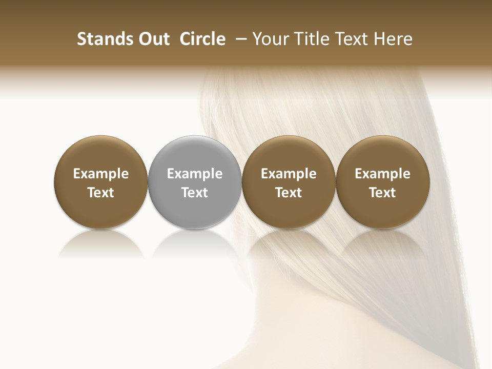 Blowing Color Eye PowerPoint Template