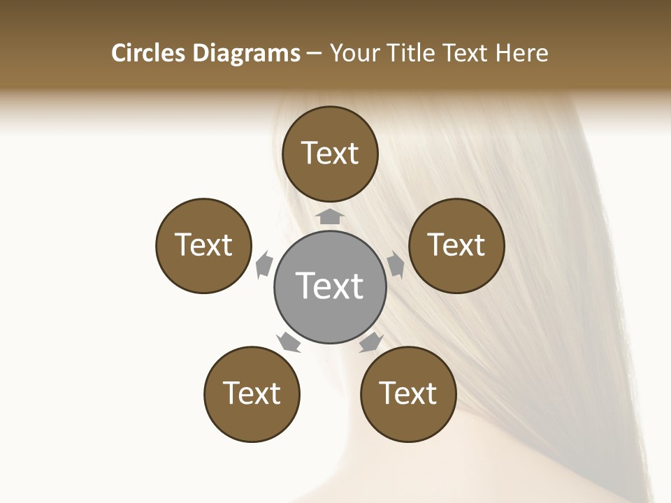 Blowing Color Eye PowerPoint Template