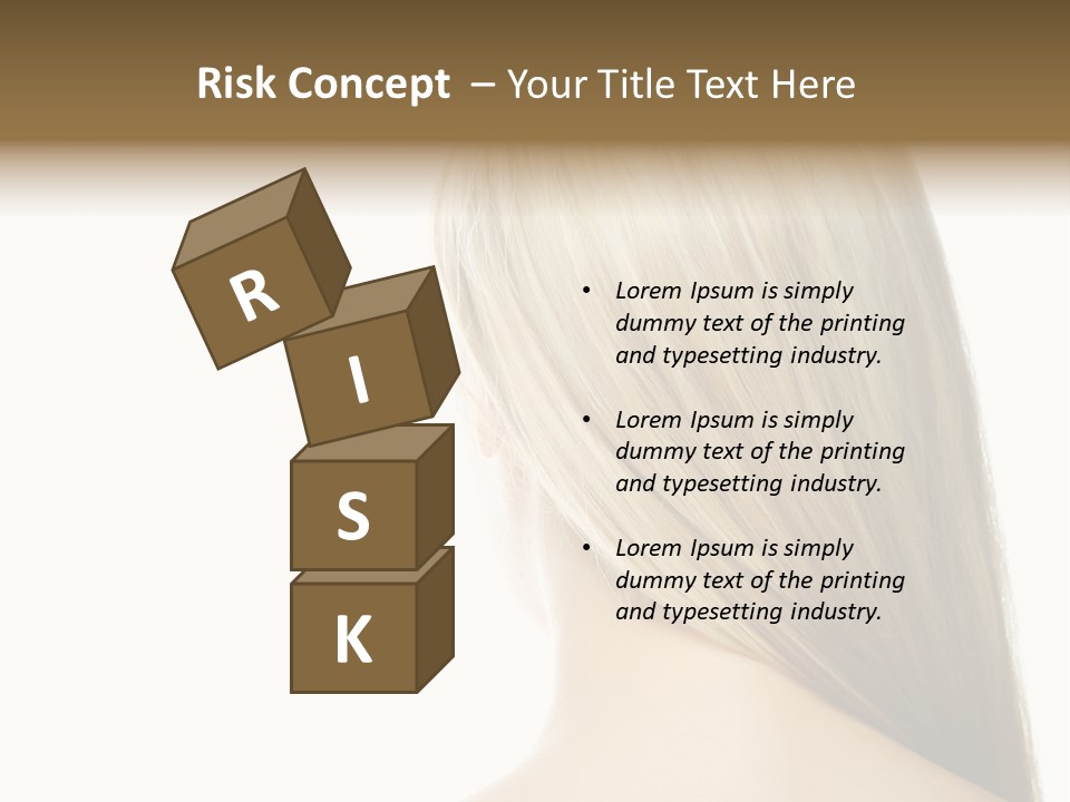 Blowing Color Eye PowerPoint Template