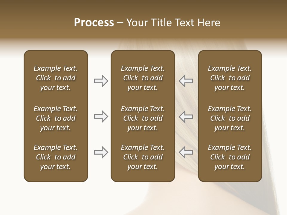 Blowing Color Eye PowerPoint Template