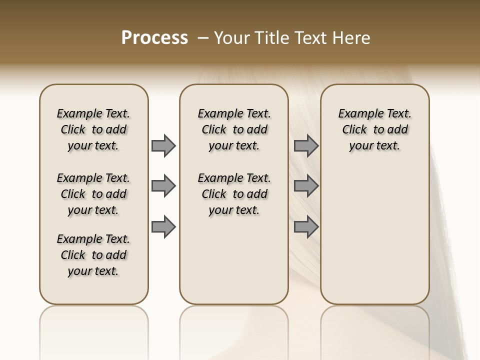 Blowing Color Eye PowerPoint Template