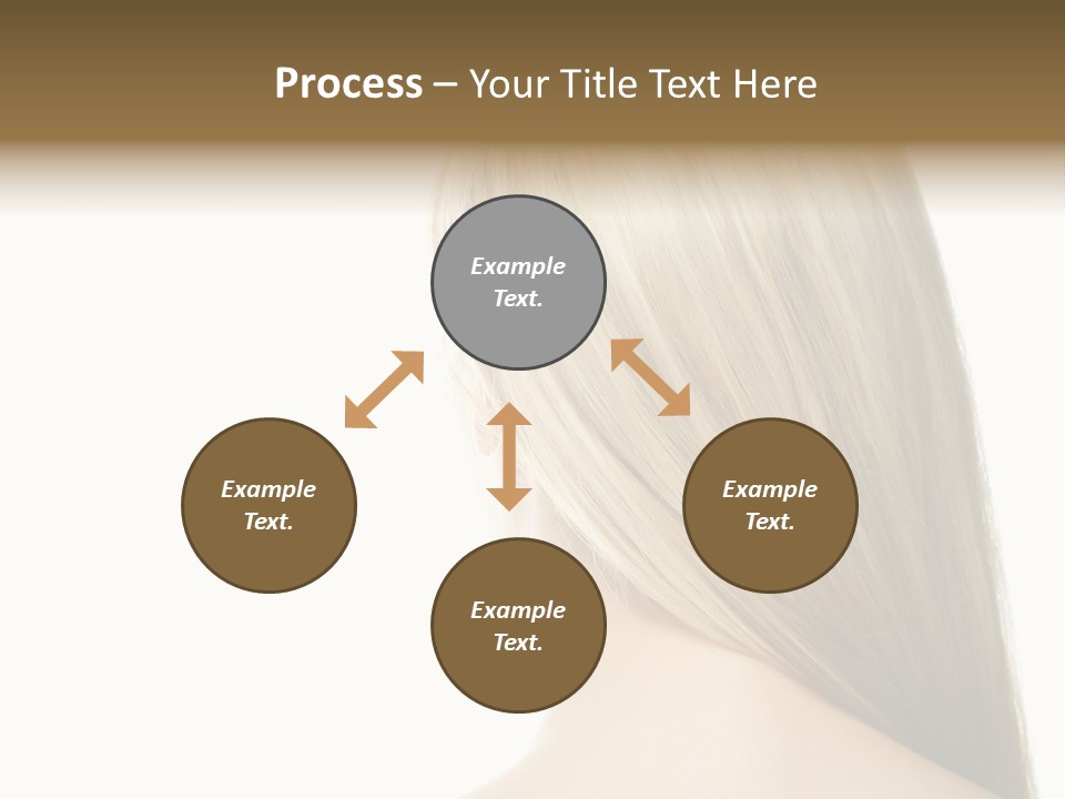 Blowing Color Eye PowerPoint Template