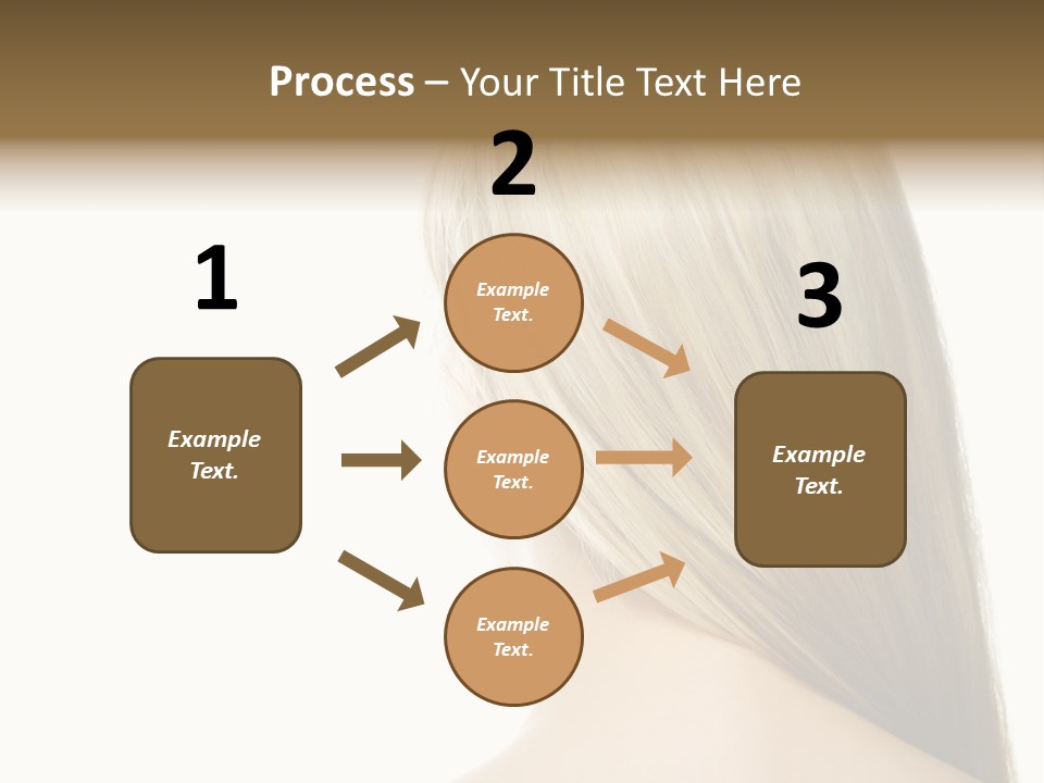 Blowing Color Eye PowerPoint Template