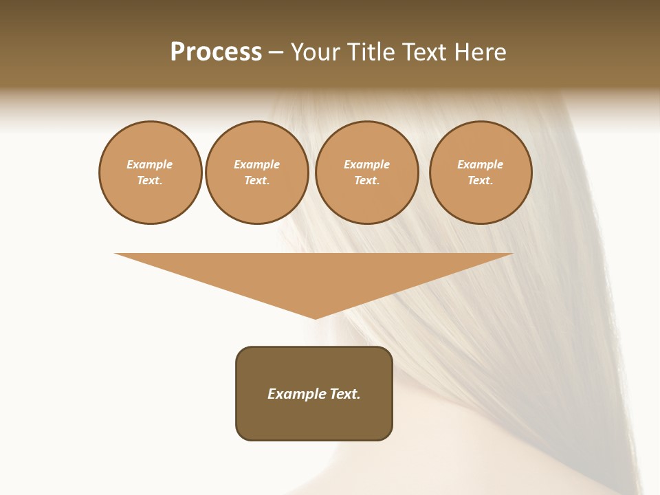 Blowing Color Eye PowerPoint Template