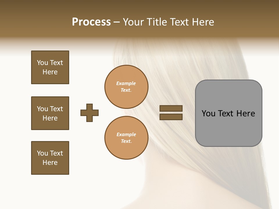 Blowing Color Eye PowerPoint Template