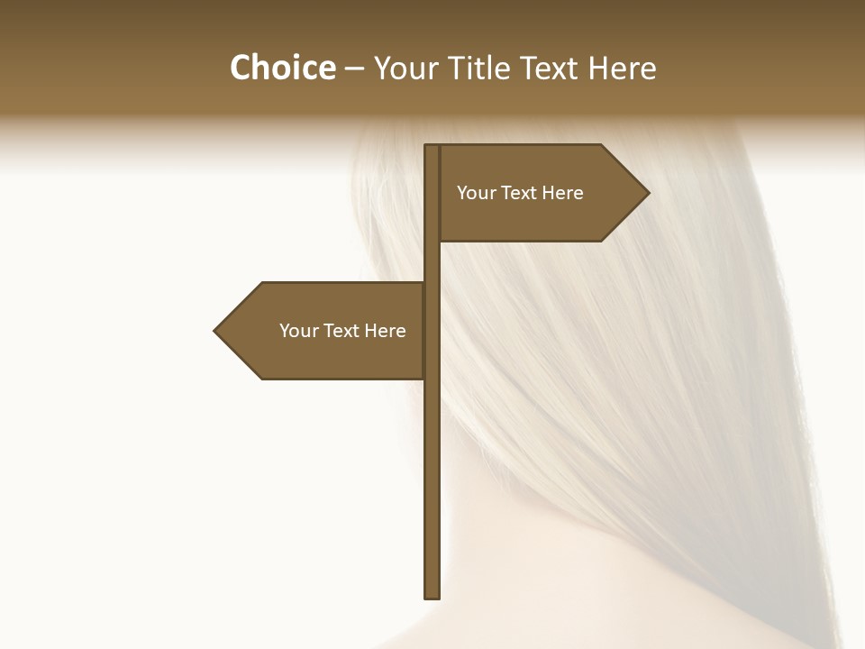 Blowing Color Eye PowerPoint Template