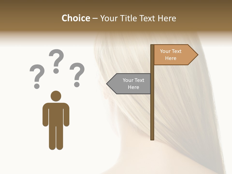 Blowing Color Eye PowerPoint Template