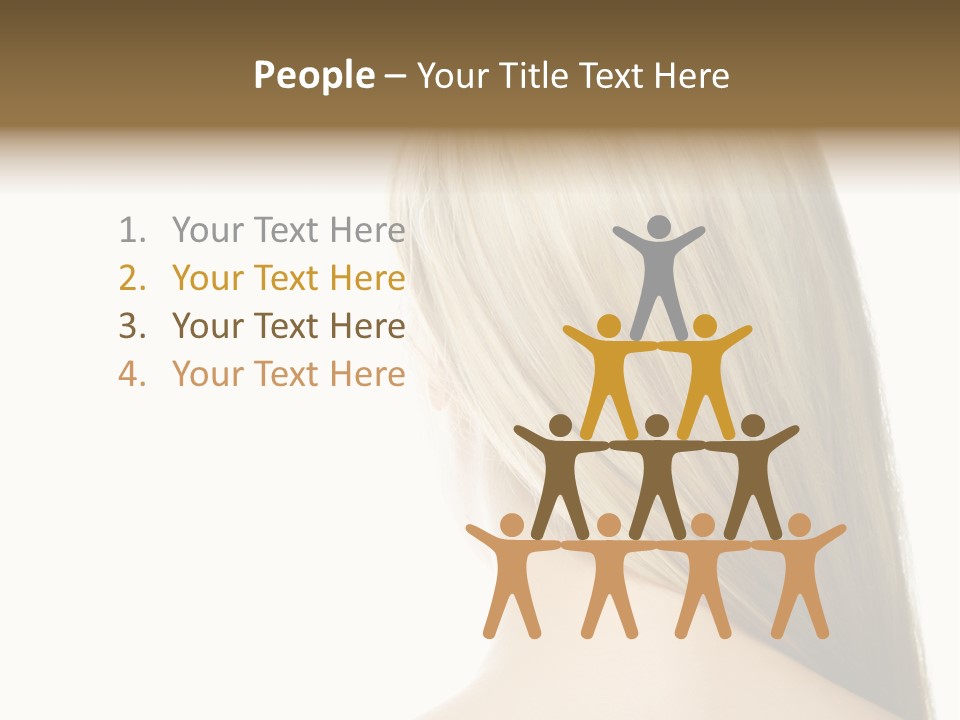 Blowing Color Eye PowerPoint Template