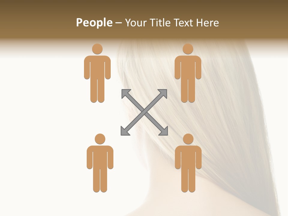 Blowing Color Eye PowerPoint Template