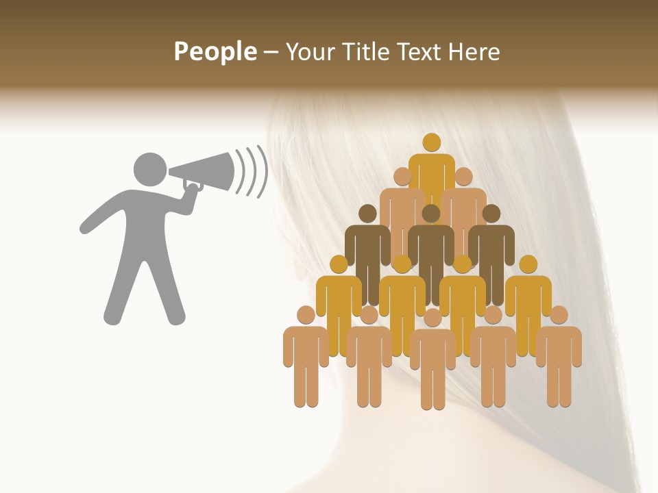 Blowing Color Eye PowerPoint Template