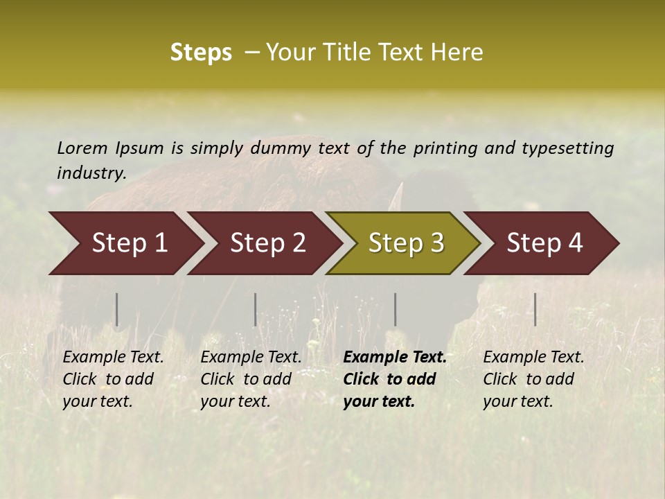 Farm National Western PowerPoint Template