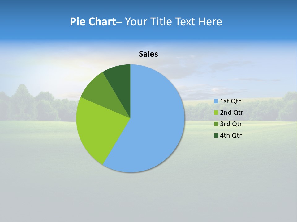Tree Sceneary Outdoors PowerPoint Template