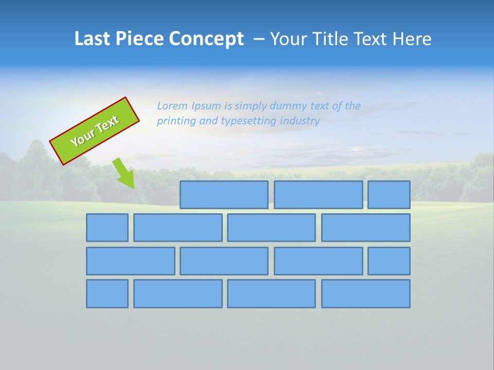 Tree Sceneary Outdoors PowerPoint Template