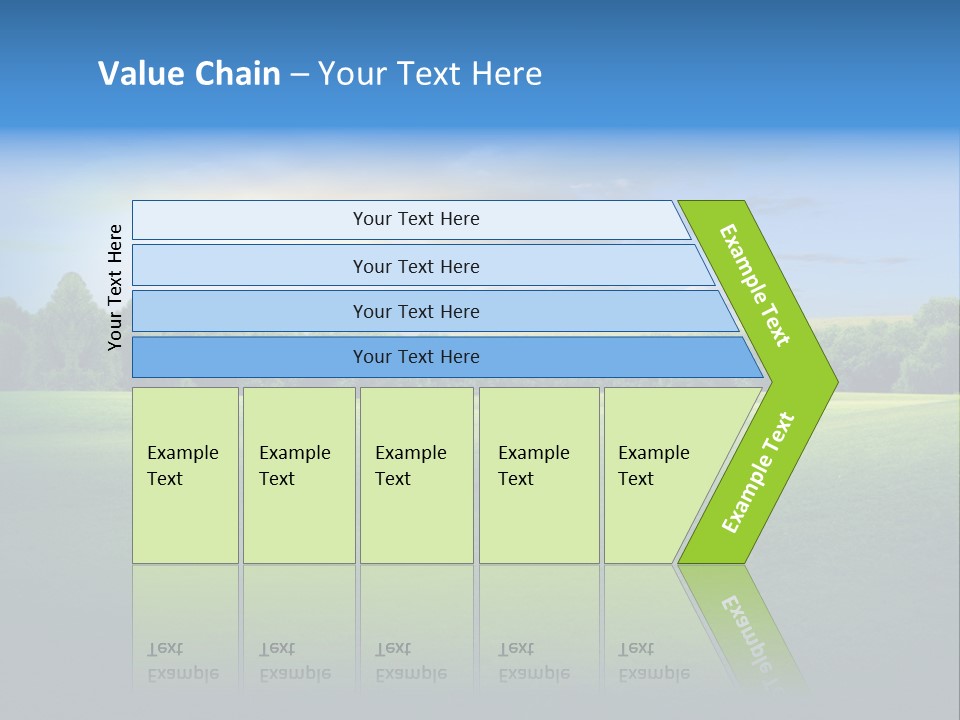 Tree Sceneary Outdoors PowerPoint Template