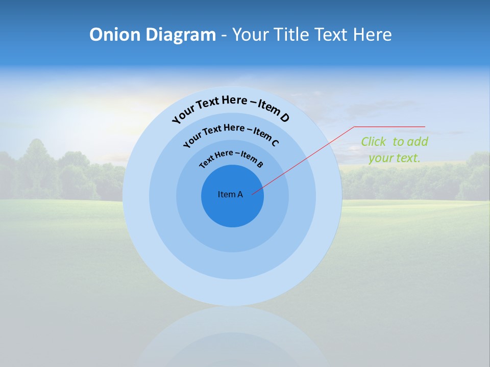 Tree Sceneary Outdoors PowerPoint Template
