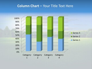 Tree Sceneary Outdoors PowerPoint Template