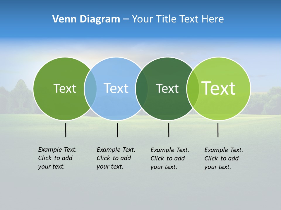 Tree Sceneary Outdoors PowerPoint Template