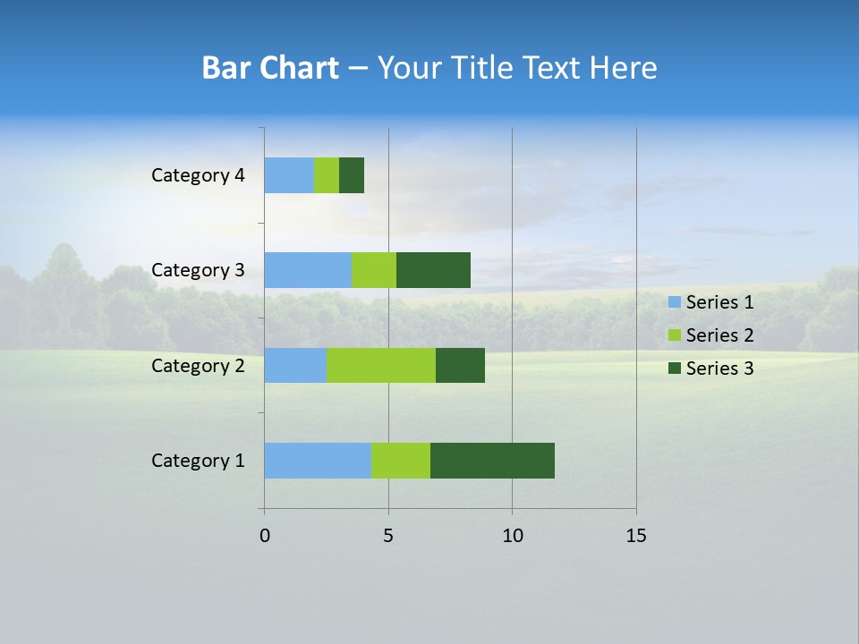 Tree Sceneary Outdoors PowerPoint Template