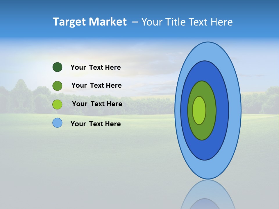 Tree Sceneary Outdoors PowerPoint Template