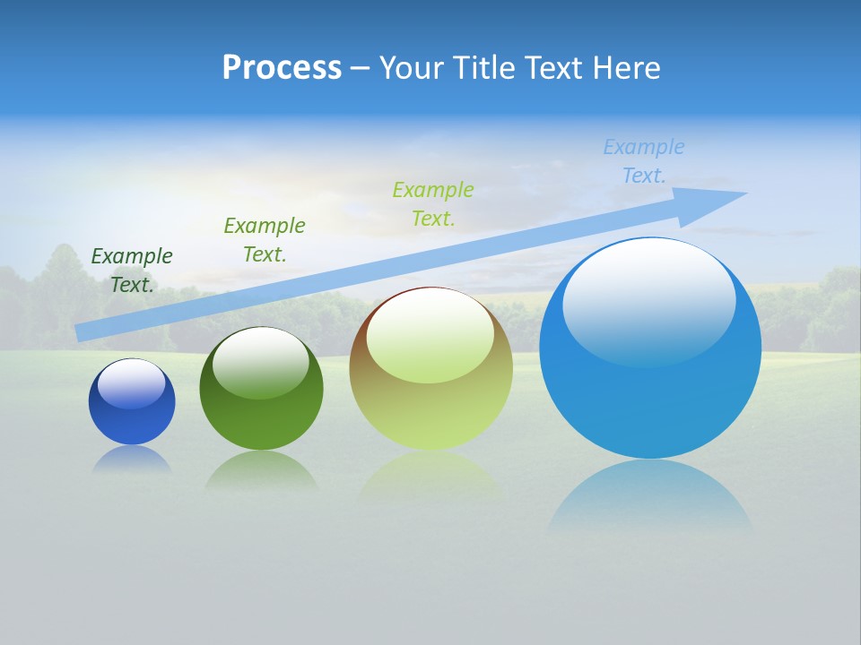 Tree Sceneary Outdoors PowerPoint Template