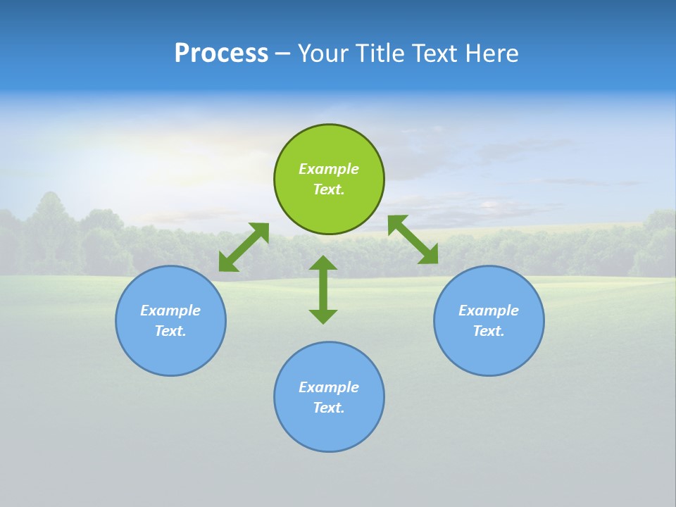 Tree Sceneary Outdoors PowerPoint Template
