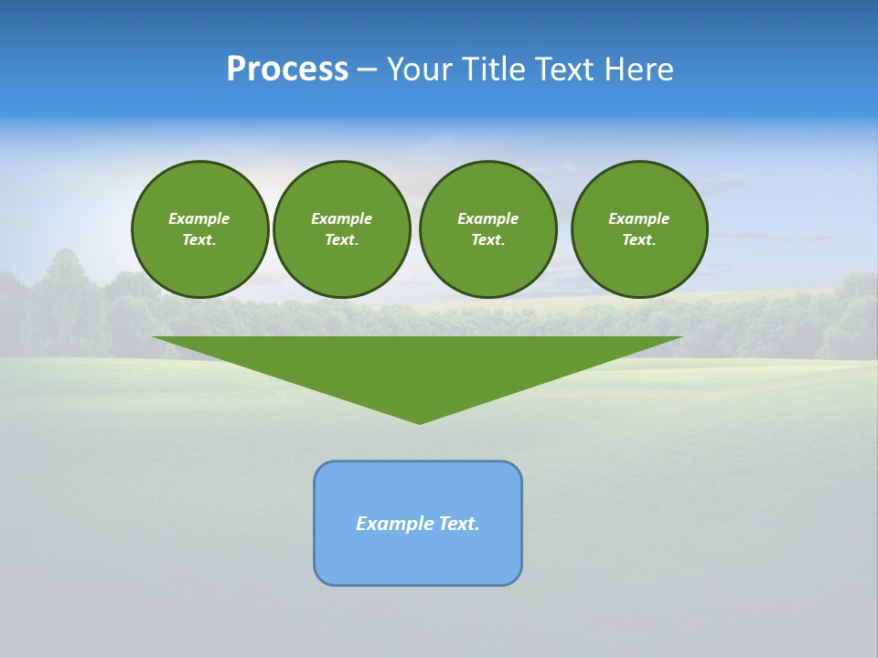 Tree Sceneary Outdoors PowerPoint Template