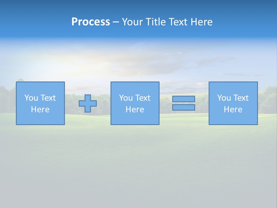 Tree Sceneary Outdoors PowerPoint Template