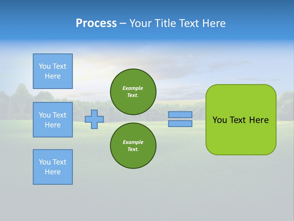 Tree Sceneary Outdoors PowerPoint Template