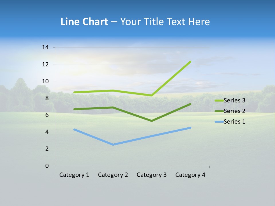 Tree Sceneary Outdoors PowerPoint Template