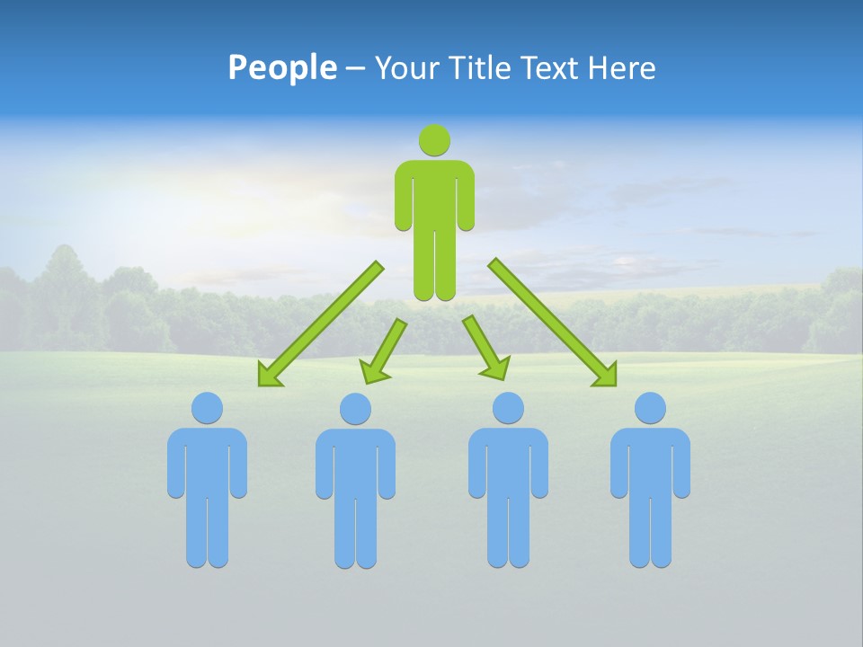 Tree Sceneary Outdoors PowerPoint Template