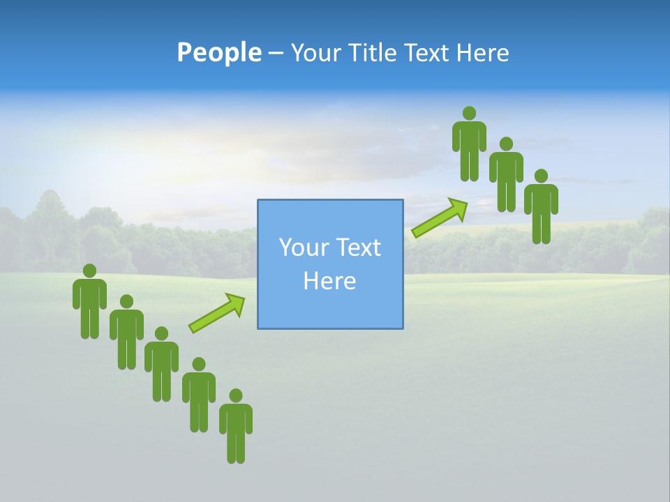 Tree Sceneary Outdoors PowerPoint Template