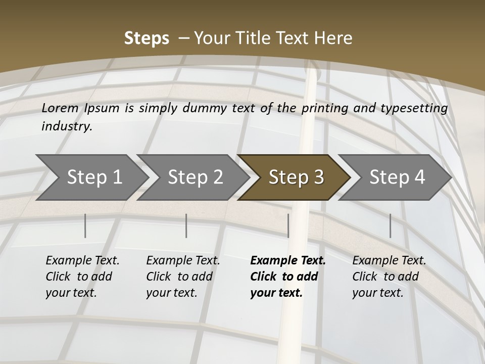 Borders Mast Europe PowerPoint Template