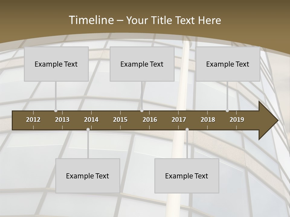 Borders Mast Europe PowerPoint Template