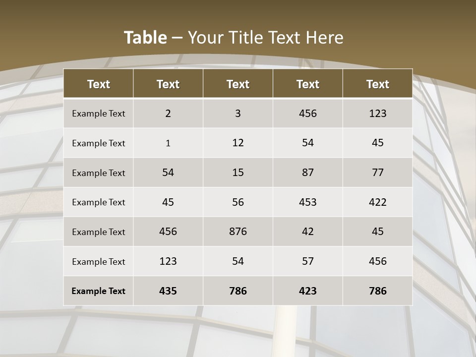 Borders Mast Europe PowerPoint Template