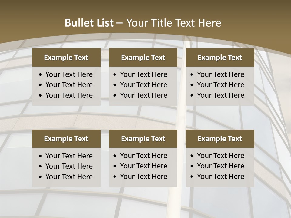 Borders Mast Europe PowerPoint Template