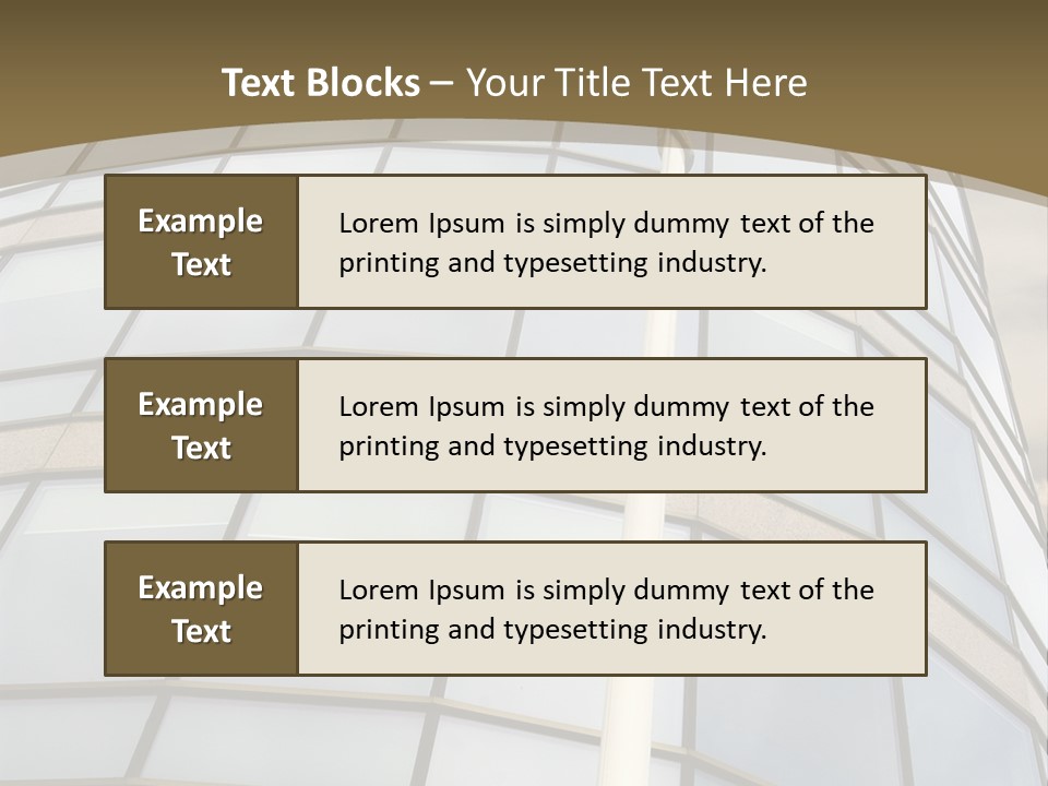 Borders Mast Europe PowerPoint Template