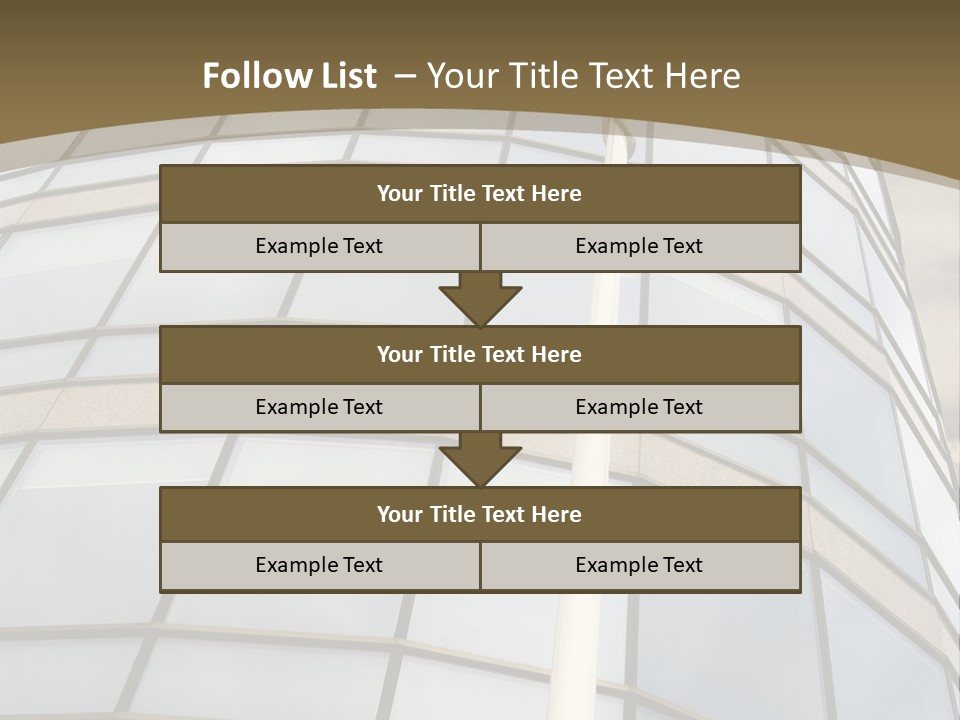 Borders Mast Europe PowerPoint Template