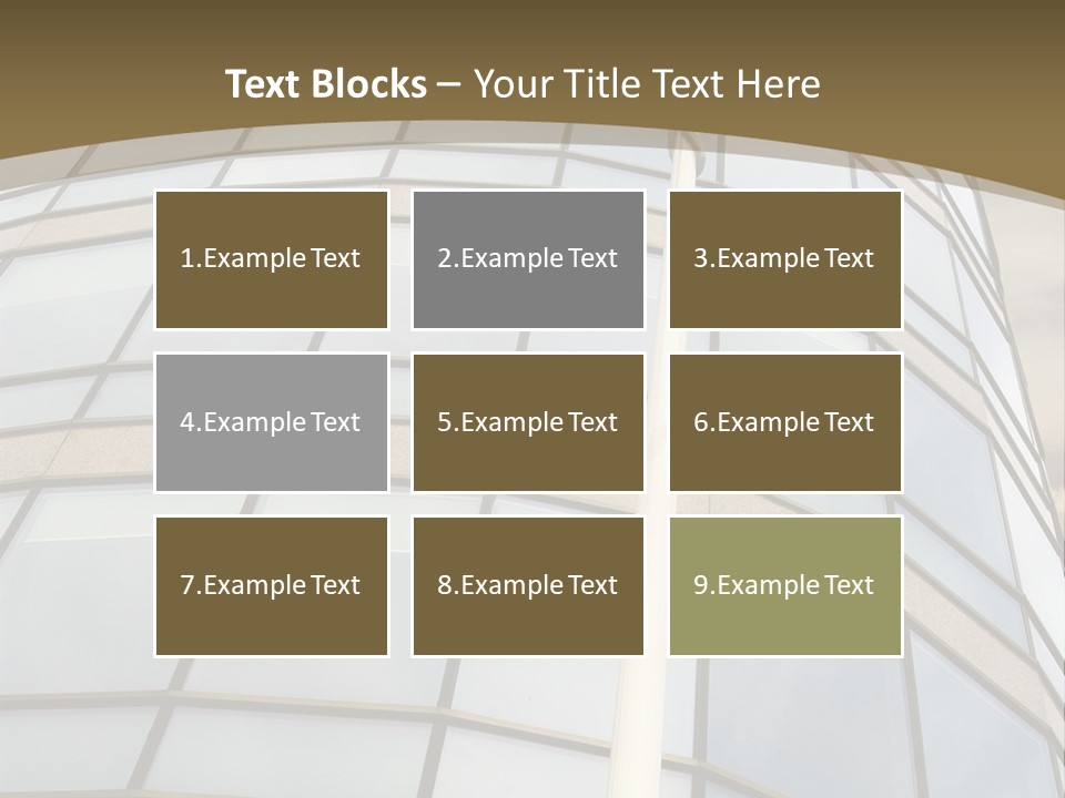 Borders Mast Europe PowerPoint Template