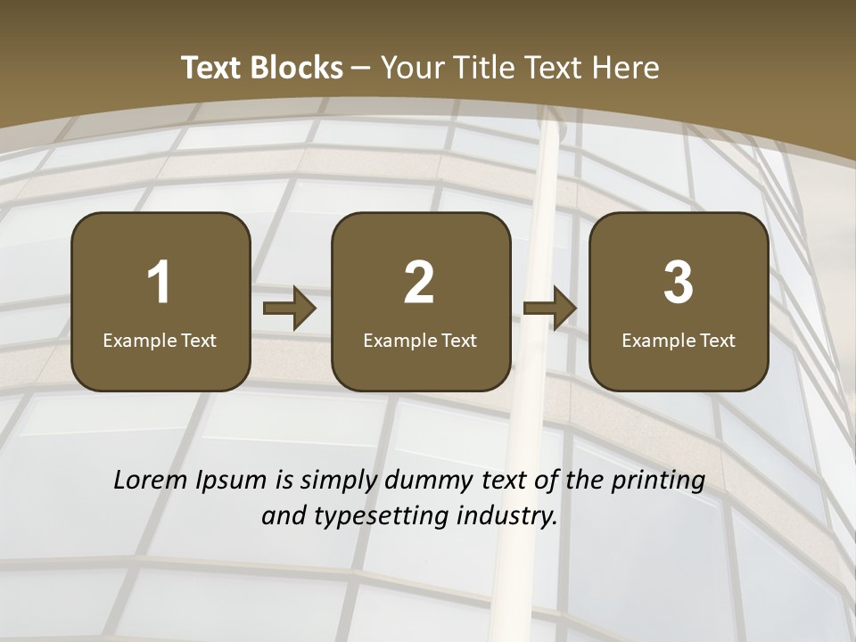 Borders Mast Europe PowerPoint Template