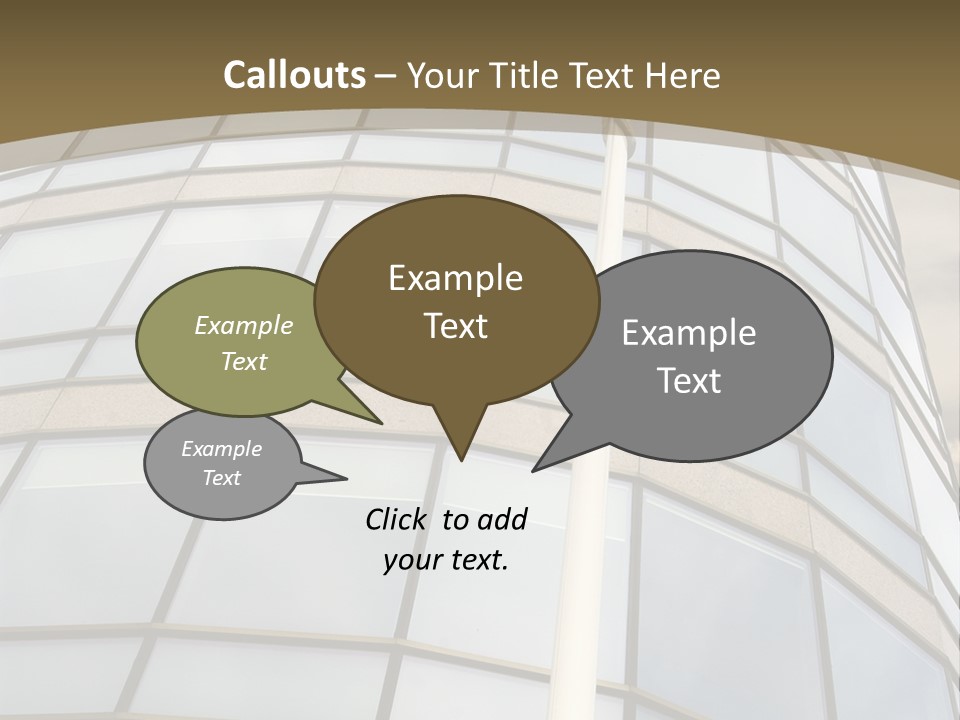 Borders Mast Europe PowerPoint Template