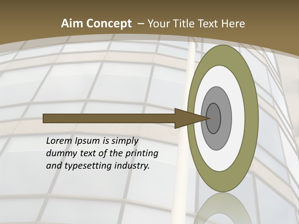 Borders Mast Europe PowerPoint Template