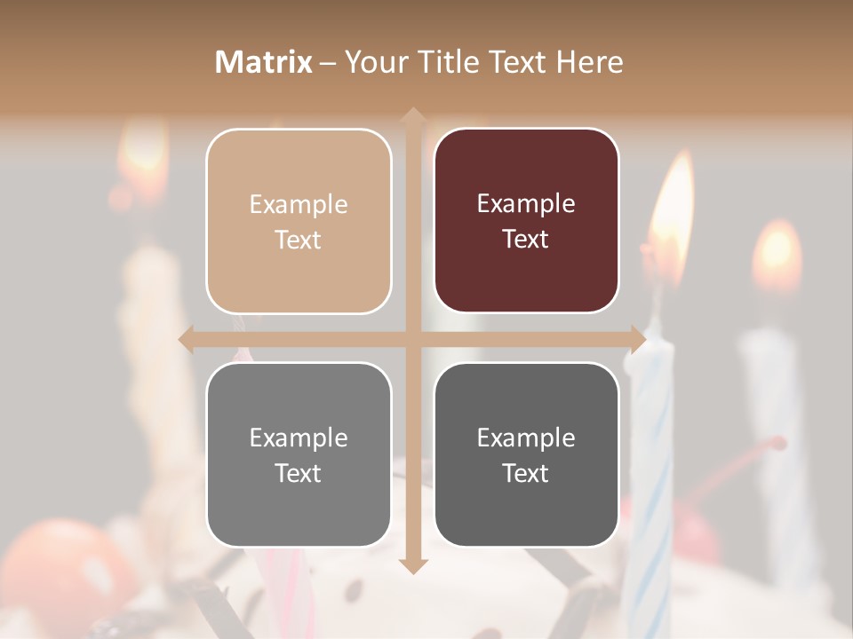 Berry Food Fire PowerPoint Template