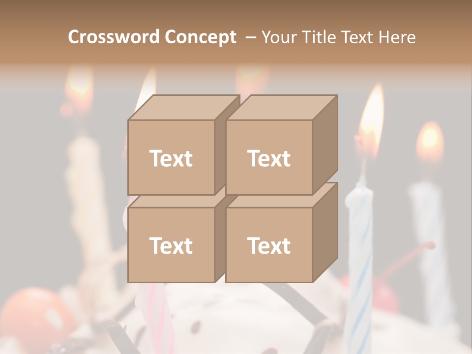 Berry Food Fire PowerPoint Template