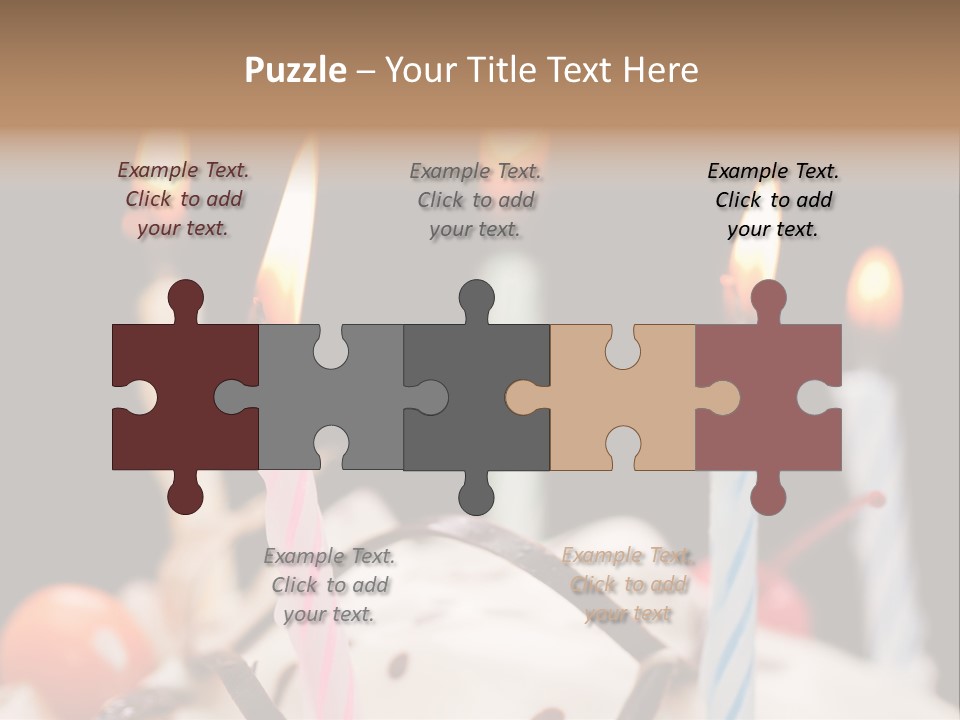 Berry Food Fire PowerPoint Template