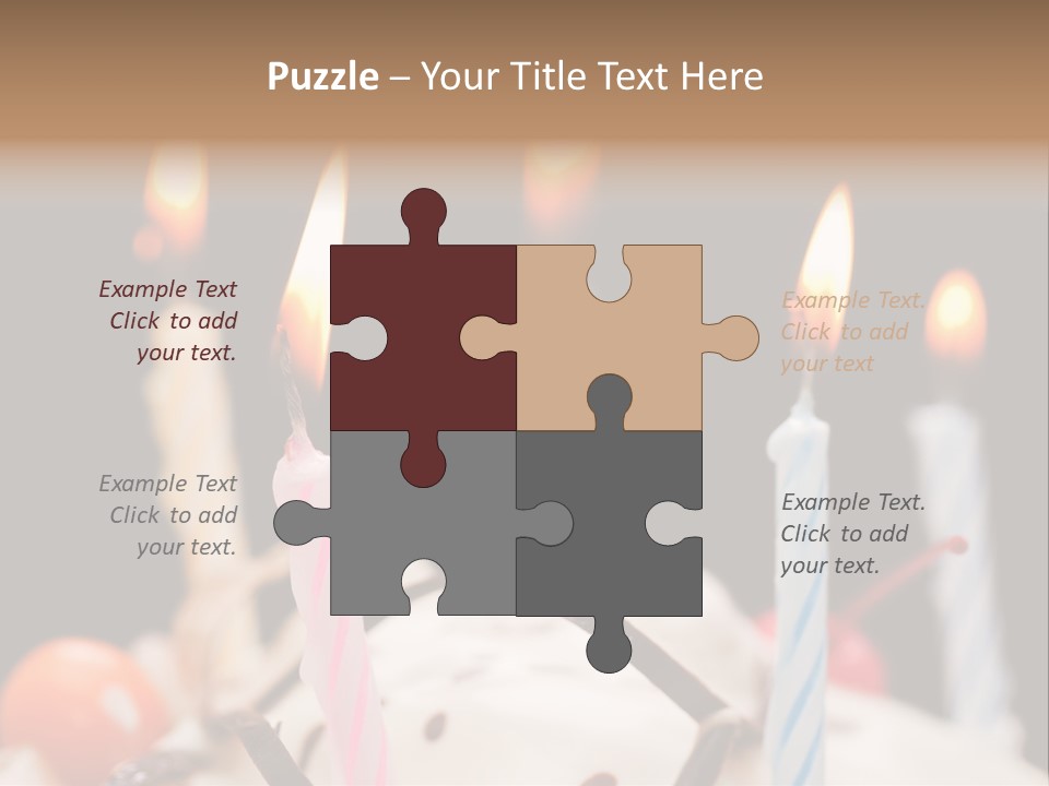 Berry Food Fire PowerPoint Template