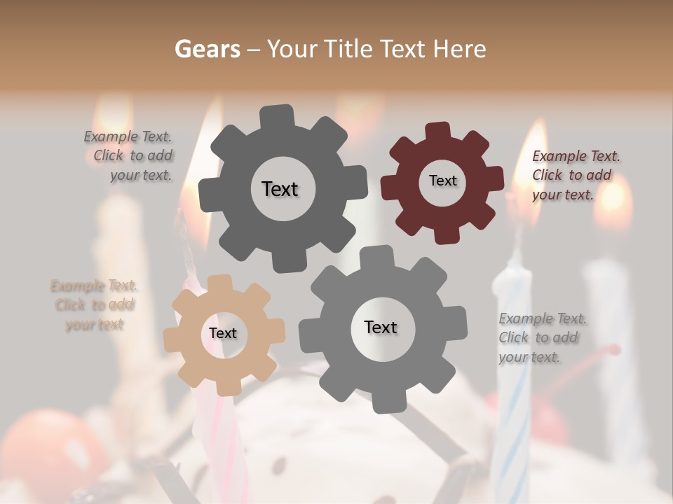 Berry Food Fire PowerPoint Template