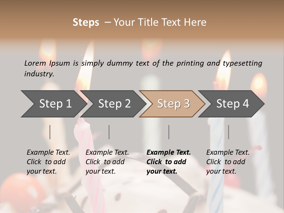 Berry Food Fire PowerPoint Template