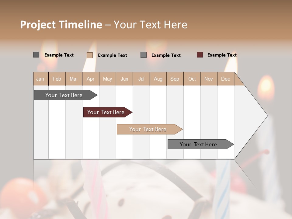 Berry Food Fire PowerPoint Template